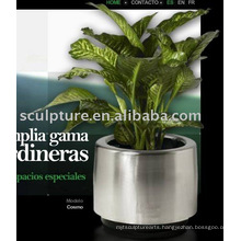 Stainless Steel garden Flowerpot